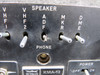 KMA-12 King Radio Audio Panel with Broken Switches (13.75 or 27.5 VDC)
