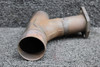 640964-104 Continental TSIO-360-FB9 Exhaust Riser Center LH with Probe Hole