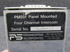 PM501 Engineering Incorporated Intercom Panel (Missing Face Screws and Knob)