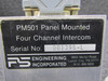 PM501 Engineering Incorporated Intercom Panel Mounted (Large Mount)