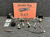 Bell Helicopter 206L-1 Goodie Bag with Relays, Switches, Rheostat Switches