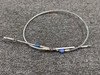 455-350 (Alt: PS10017-13-6) Piper PA28-181 Throttle Control Cable (L: 43-1/2”)