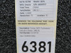 Cessna Aircraft Parts S1305N8 (Use: C668020-0204) Cessna 182N Tachometer Indicator (Hours: 2482.8) 