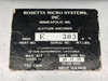 Rosetta Micro Systems 8800 Rosetta Micro Systems Altitude Encoder Assembly (14-28V) 