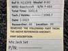 Beechcraft Parts 1978 Beechcraft B-60 Mic Jack Set 