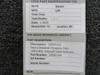 Intercontinental Dynamics Corp. 24030-314 Intercontinental Dynamics Max Allowable Airspeed Mach Indicator 