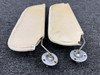 60-530206-3, 60-530206-4 Beechcraft B-60 Sun Visor Set LH and RH