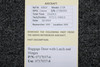 0717037-6 (Use: 0717037-8) Cessna 172R Baggage Door with Latch and Hinges