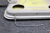 0717037-6 (Use: 0717037-8) Cessna 172R Baggage Door with Latch and Hinges