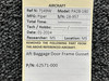 62571-000 Piper PA28-180 Aft Baggage Door Frame Gusset