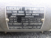 DMDZX310TR Continental 18334 Aircraft Dynamotor with Power Unit & Mount