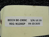 35-524087 Beechcraft BE-1900C Throwover Control Column Assy w Yoke