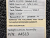 A4513 Beechcraft B-60 Taillight Lenses Assembly