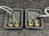 Cessna 310I Headset Jack Set with Mounting Plates
