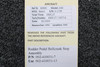 002-410031-7 (Use: 002-410031-13) Beech A36 Rudder Pedal Bellcrank Stop Assembly