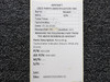 821108 (Alt: 550-630) Recording Tachometer Indicator (Hours: 3916.25) (Core)