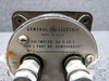 8DW53VBA207 (Alt: 3883035-507) General Electric DC Volt Indicator (Faded Face)