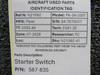 587-835 Piper PA34-200T Starter Switch