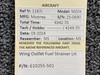 610255-501 Mooney M20K Wing Outlet Fuel Strainer LH
