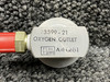 23599-21 Mooney M20K Oxygen Outlet Valve with Straight Fitting