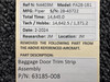 63185-008 Piper PA28-181 Baggage Door Trim Strip Assembly