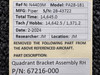 67216-000 Piper PA28-181 Quadrant Bracket Assembly RH
