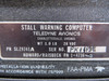 SLZ9741A (Alt: 1-4716-3) Teledyne Stall Warning Computer (28V)