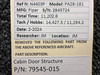 79545-015 Piper PA28-181 Cabin Door Structure