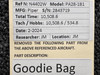 2013 Piper PA28-181 Goodie Bag (Trim Wheel, Fuses, Brackets, etc)