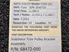 68472-000 Piper PA28-181 Stabilator Trim Pulley Bracket Assembly