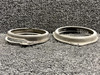 0752644-5, 0752644-6 Cessna 182R Landing Light Retainer Set with Brackets