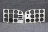 Piper Aircraft Parts 54379-002, 54429-002 Piper PA31-350 Instrument Panel Set Upper LH and RH 