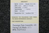 Piper Aircraft Parts 53277-012 Piper PA31-350 Passenger Seat Assembly Aft Facing LH (Rails: 11”) 