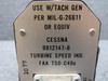 US Gauge VSDL-0C410B (Alt: 9912147-6) US Gauge Dual Turbine Speed Indicator (Worn Holes) 