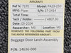 14636-000 Piper PA23-250 Baggage Door Latch