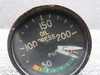 S-208-5 LearJet Dual Oil Pressure Indicator (Worn, Faded Face)