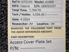 Cessna A188B Access Cover Plate Set