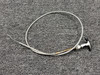 S1241-18 Cessna A188B Fuel Shut Off Control Cable (Length: 34”)