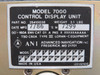 25410038 ANI 7000 Control Display Unit