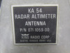 DM-PN3-3-A (Alt: 071-1059-00) Dorne & Margolin Altimeter Antenna (Worn Paint)