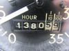 821108 Recording Tachometer Indicator (Hours: 1380.59) (Worn Face)