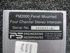 PM2000 PS Engineering Panel Mounted Stereo Intercom Unit