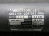 224-911-006 (Alt: 6883621-505) Gull Airborne ITT Indicator (28V)