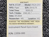 22056-000 Piper PA24-260 Instrument Panel Gyro Insert