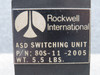 80S-11-2005 Rockwell ASD Switching Unit