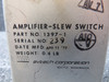 1397-1 Avtech Corp Amplifier Slew Switch