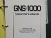 wulfsberg 1990 Wulfsberg GNS-1000 Operators Manual 