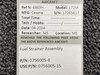 0756005-8 (Use: 0756005-15) Cessna 172M Fuel Strainer Assembly