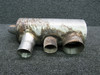 0450400-3, 0450400-23 Continental O-200-A Exhaust Muffler with Shroud LH