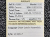 S1359-7 Cessna R182 Baggage Door Latch Assembly